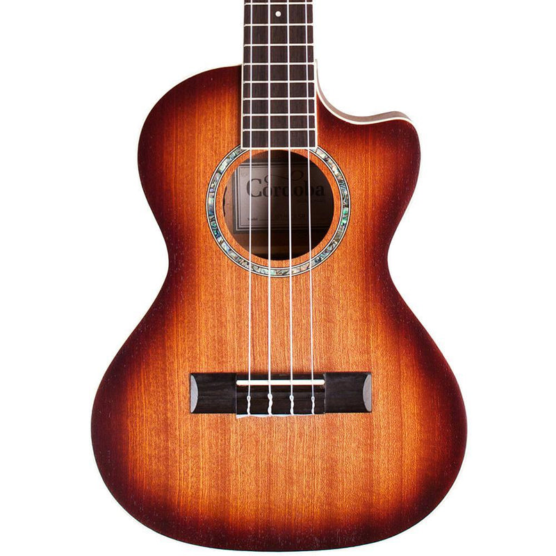 Cordoba 15TM-CE Mahogany Tenor Electric Ukulele