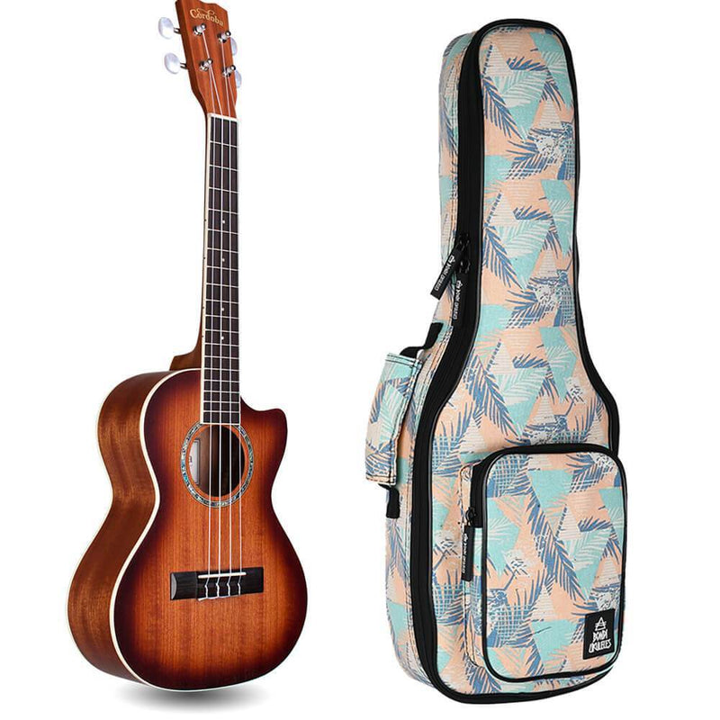 Cordoba 15TM-CE Mahogany Tenor Electric Ukulele