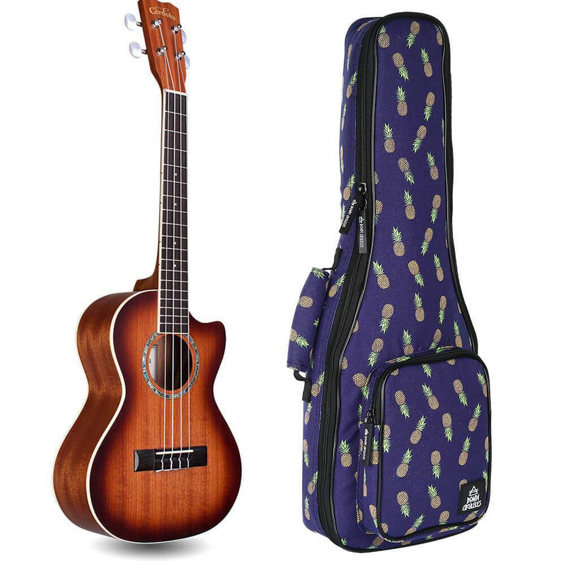 Cordoba 15TM-CE Mahogany Tenor Electric Ukulele