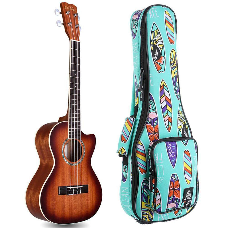 Cordoba 15TM-CE Mahogany Tenor Electric Ukulele