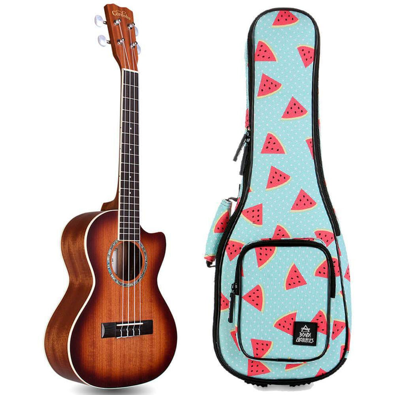 Cordoba 15TM-CE Mahogany Tenor Electric Ukulele