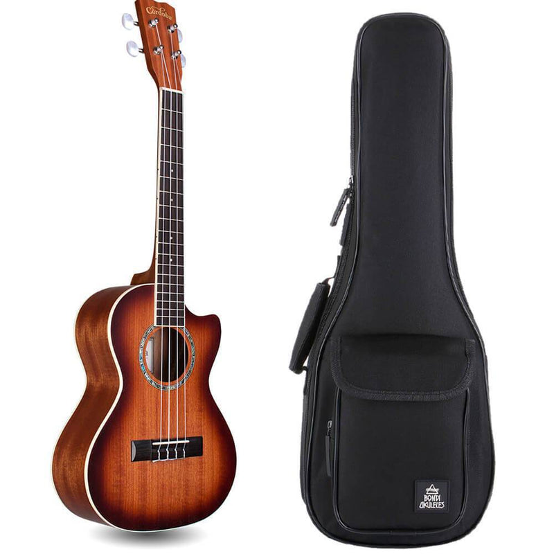 Cordoba 15TM-CE Mahogany Tenor Electric Ukulele