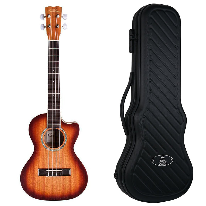 Cordoba 15TM-CE Mahogany Tenor Electric Ukulele