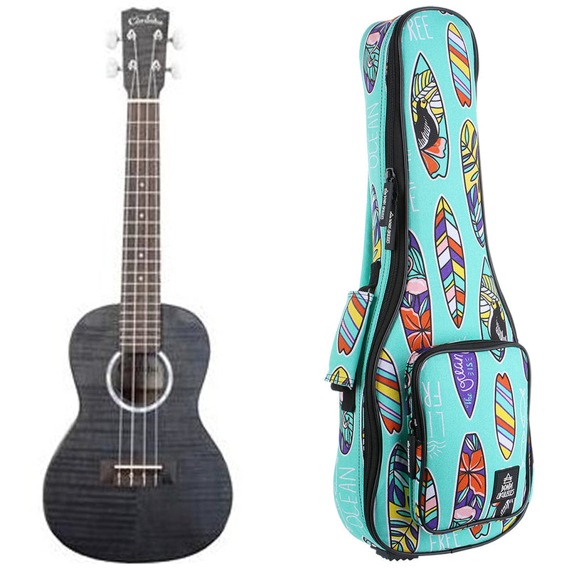 Cordoba CO-15CFMGG Concert Ukulele - Granite Grey