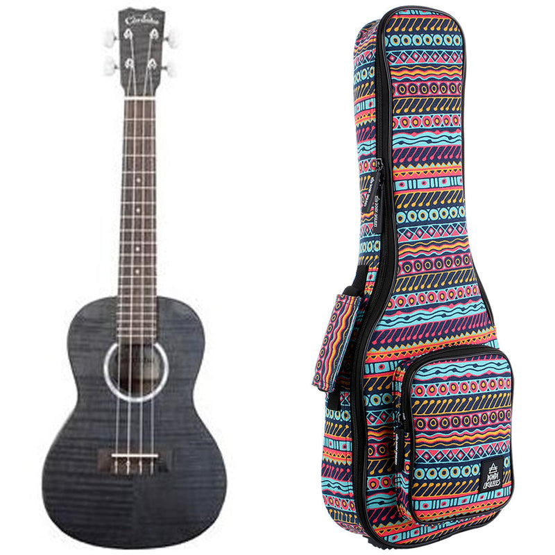Cordoba CO-15CFMGG Concert Ukulele - Granite Grey