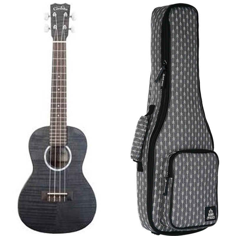 Cordoba CO-15CFMGG Concert Ukulele - Granite Grey