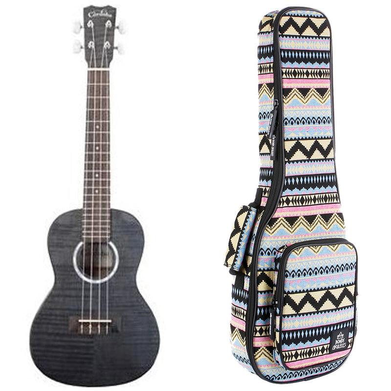 Cordoba CO-15CFMGG Concert Ukulele - Granite Grey