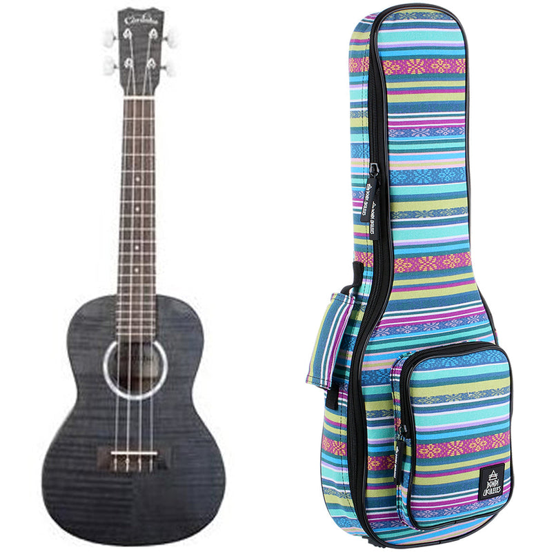Cordoba CO-15CFMGG Concert Ukulele - Granite Grey
