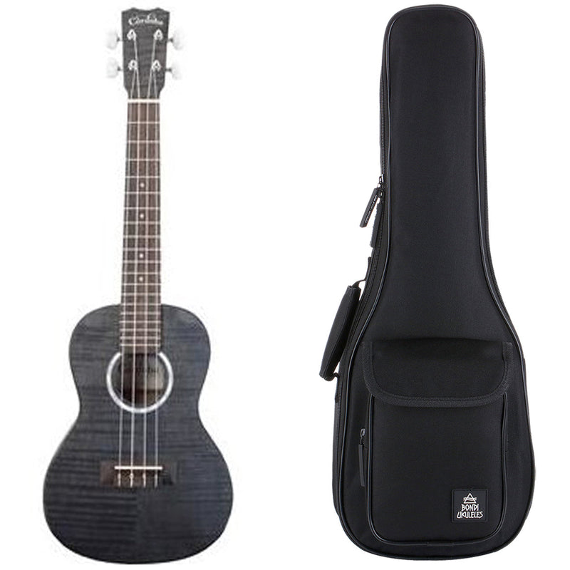Cordoba CO-15CFMGG Concert Ukulele - Granite Grey