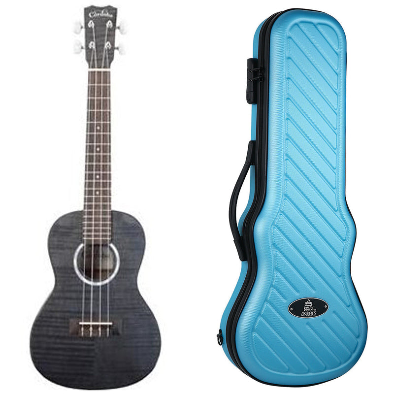 Cordoba CO-15CFMGG Concert Ukulele - Granite Grey