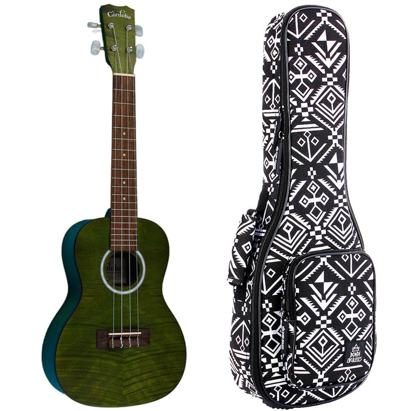 Cordoba CO-15CFMJG Concert Ukulele - Jade Green