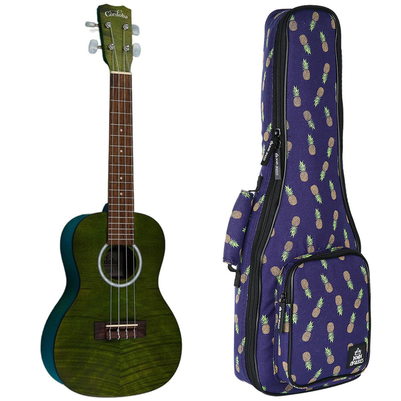 Cordoba CO-15CFMJG Concert Ukulele - Jade Green