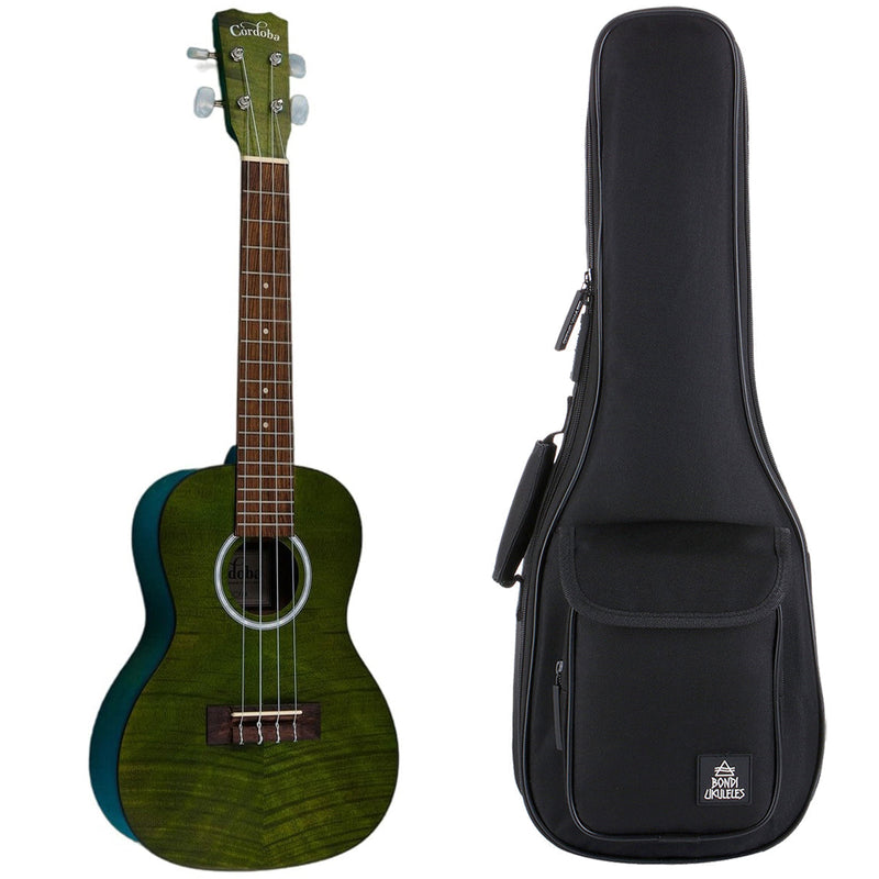 Cordoba CO-15CFMJG Concert Ukulele - Jade Green