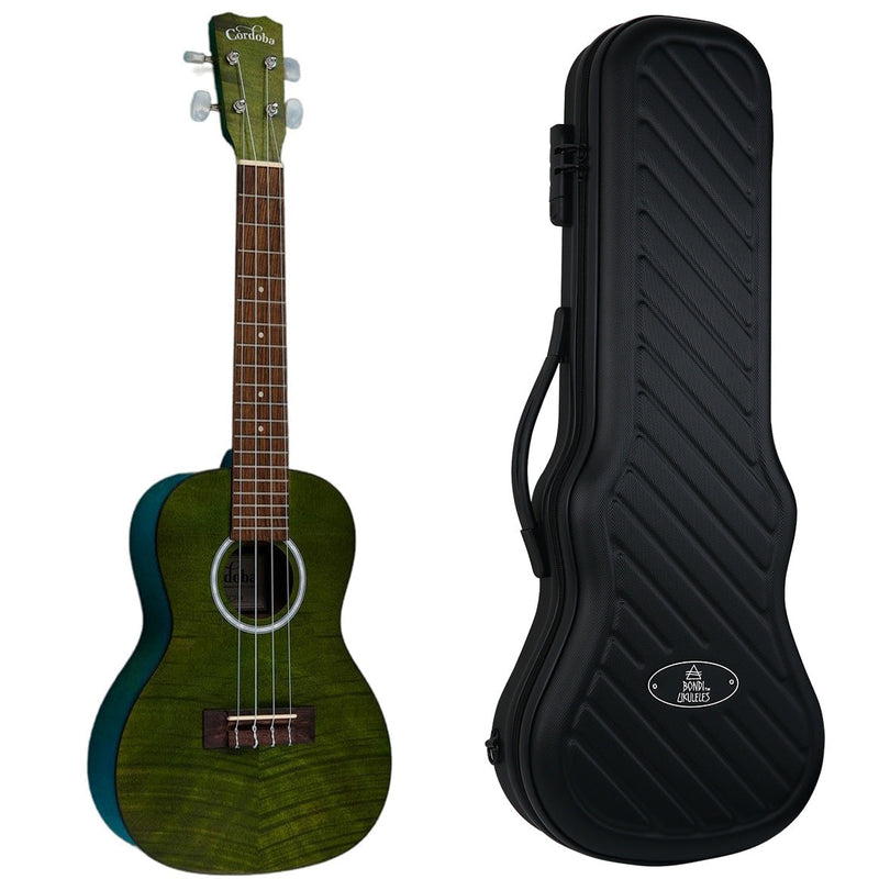 Cordoba CO-15CFMJG Concert Ukulele - Jade Green