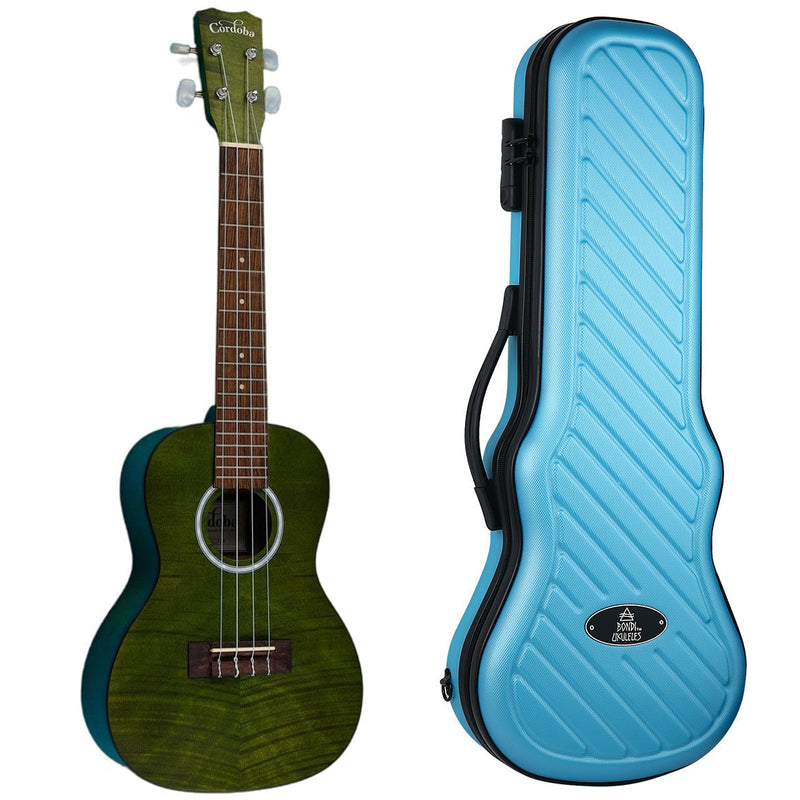 Cordoba CO-15CFMJG Concert Ukulele - Jade Green