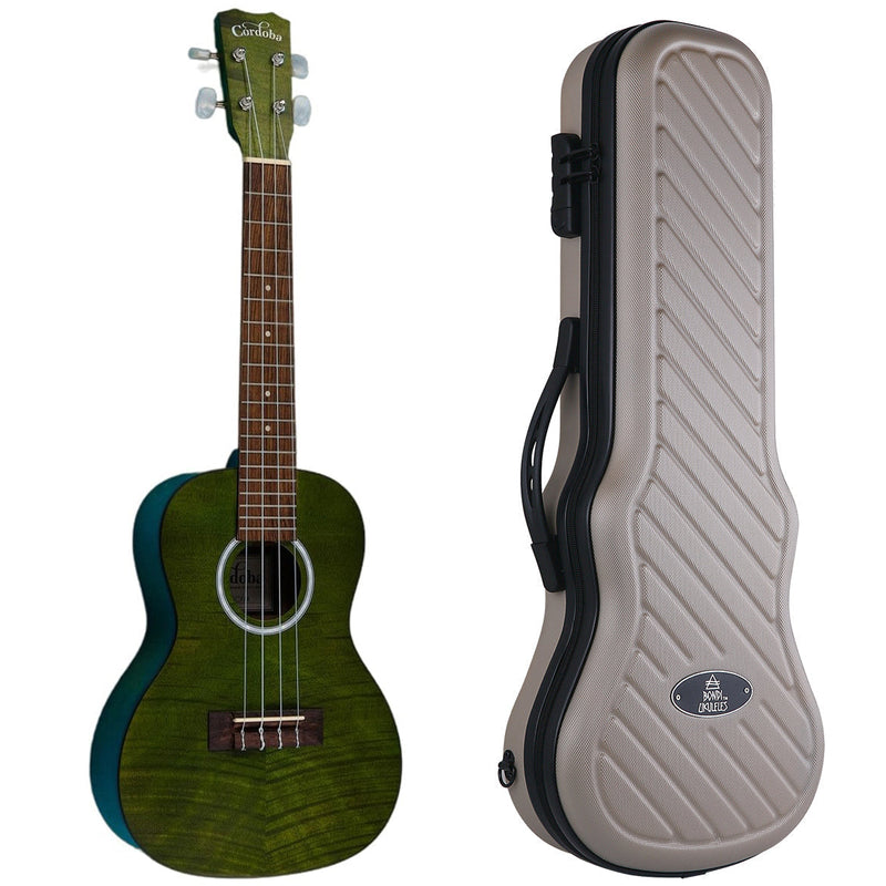 Cordoba CO-15CFMJG Concert Ukulele - Jade Green