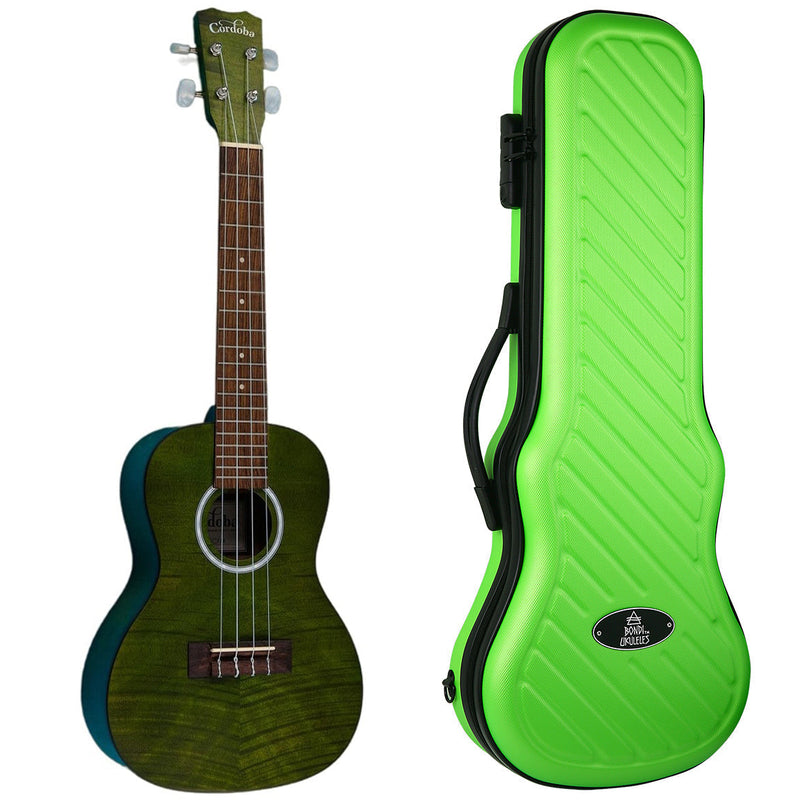 Cordoba CO-15CFMJG Concert Ukulele - Jade Green