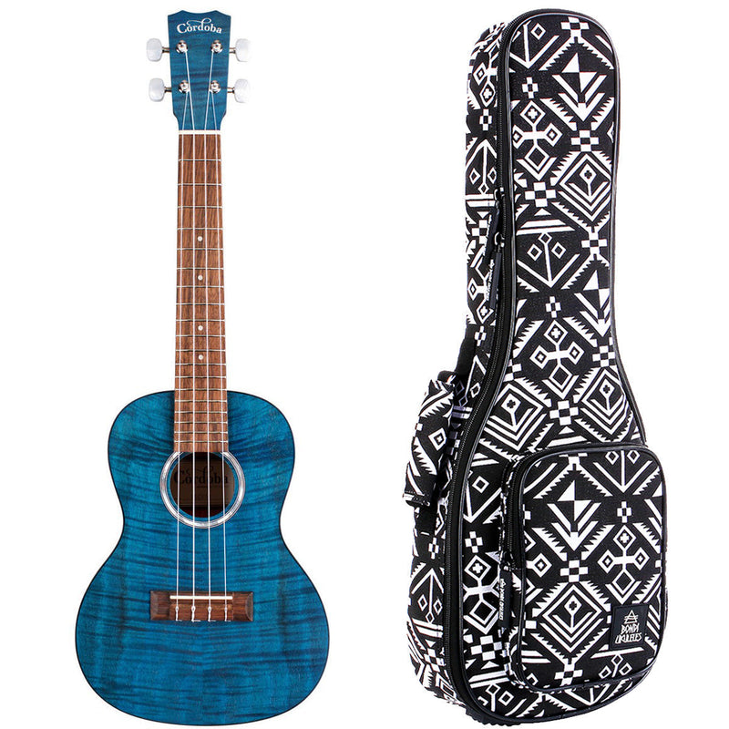 Cordoba CO-15CFMSB Concert Ukulele - Sapphire Blue