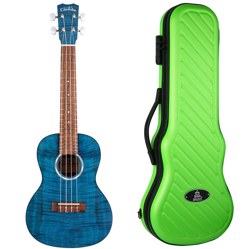 Cordoba CO-15CFMSB Concert Ukulele - Sapphire Blue