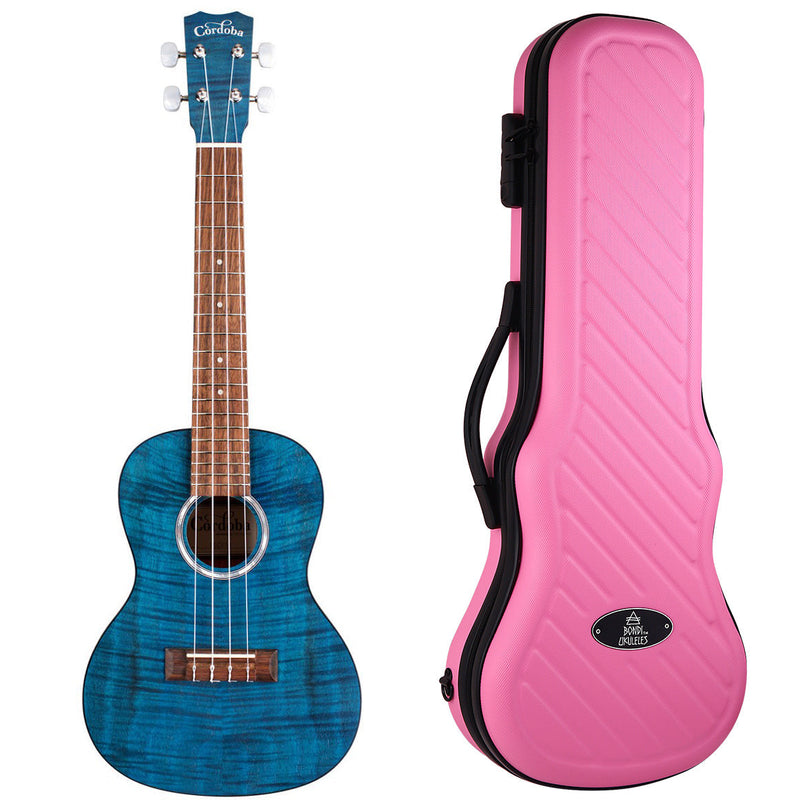 Cordoba CO-15CFMSB Concert Ukulele - Sapphire Blue