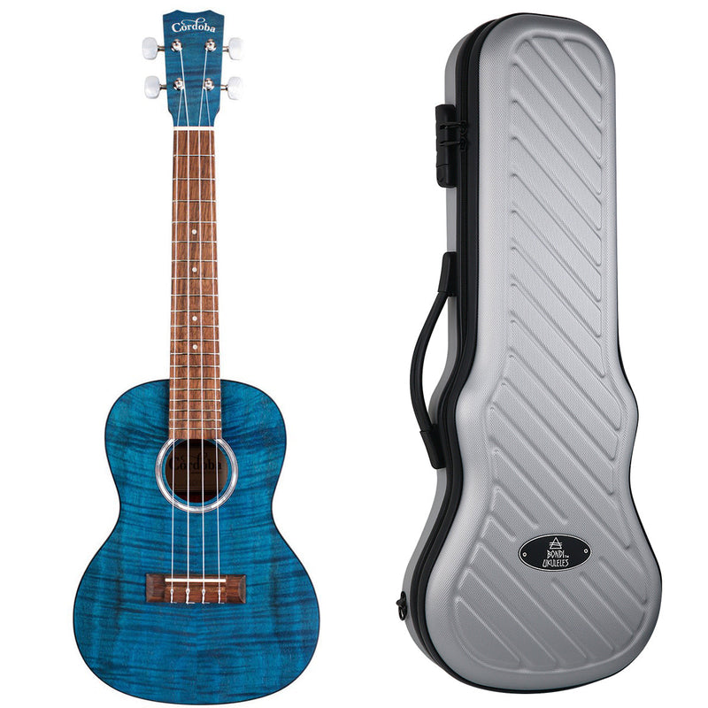 Cordoba CO-15CFMSB Concert Ukulele - Sapphire Blue