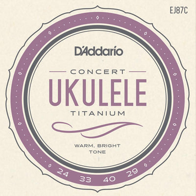 D'Addario Pro Arte Titanium Ukulele Strings for Concert