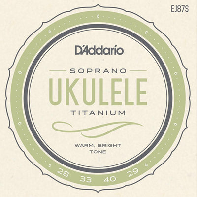 D'Addario Pro Arte Titanium Ukulele Strings for Soprano