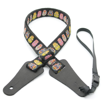 Ukulele Strap - Made in Australia - Day of the Dead