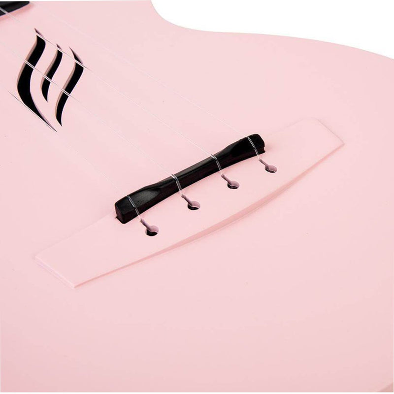 Enya Nova U Carbon Concert Pink Electric Ukulele
