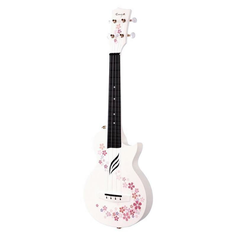 Enya Nova U Carbon Concert Ukulele - Flower