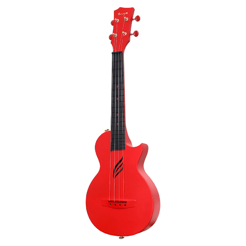 Enya Nova U Carbon Concert Ukulele - Red