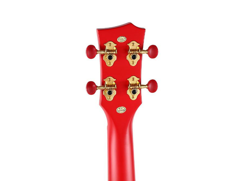 Enya Nova U Carbon Concert Ukulele - Red