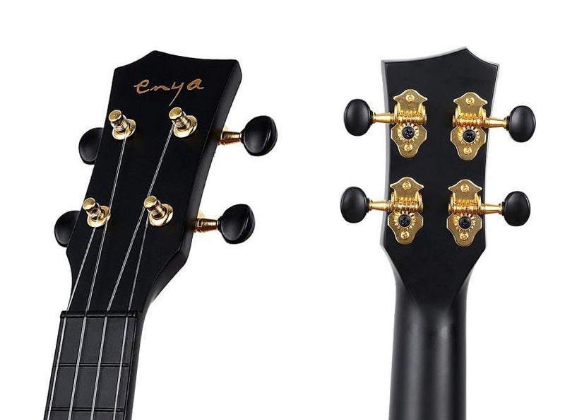 Enya Nova U Carbon Soprano Ukulele - Black