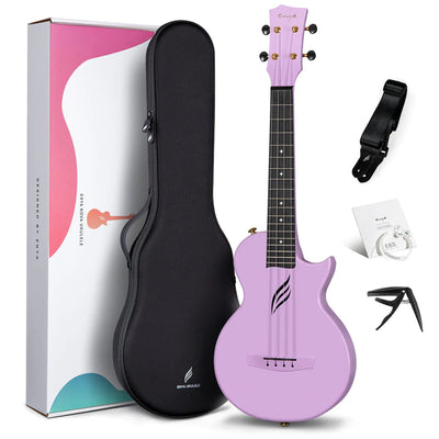 Enya Nova U Carbon Tenor Pro Ukulele - Purple