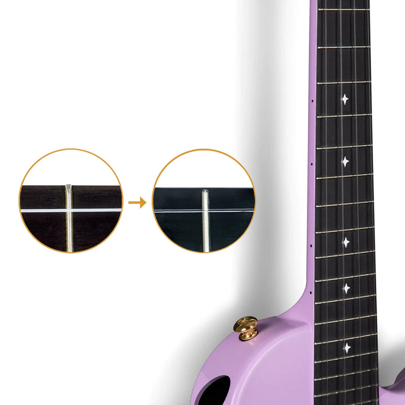 Enya Nova U Carbon Tenor Pro Ukulele - Purple