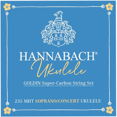 Hannabach Goldin Super-Carbon Soprano/Concert Ukulele Strings