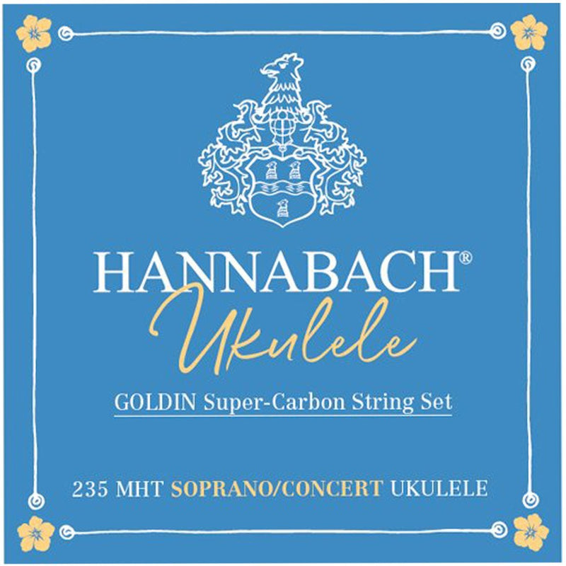 Hannabach Goldin Super-Carbon Soprano/Concert Ukulele Strings