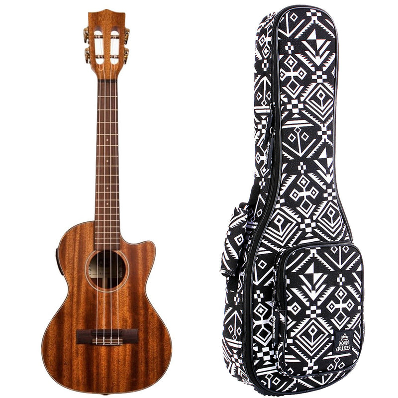 Kala All Solid Mahogany Cutaway Tenor Electric Ukulele