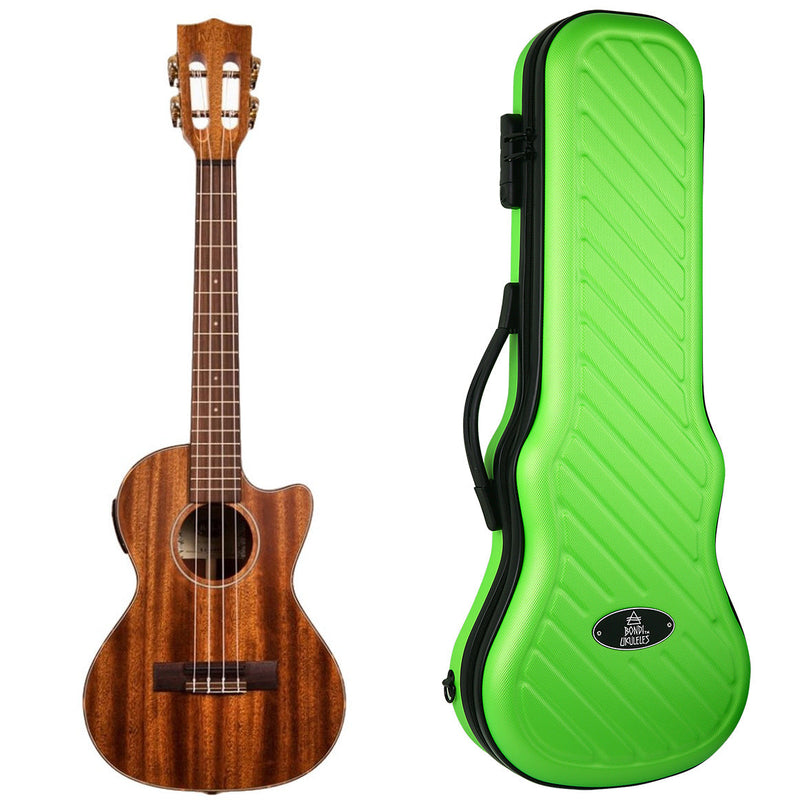 Kala All Solid Mahogany Cutaway Tenor Electric Ukulele