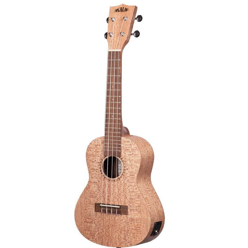 Kala Burled Meranti Concert Electric Ukulele