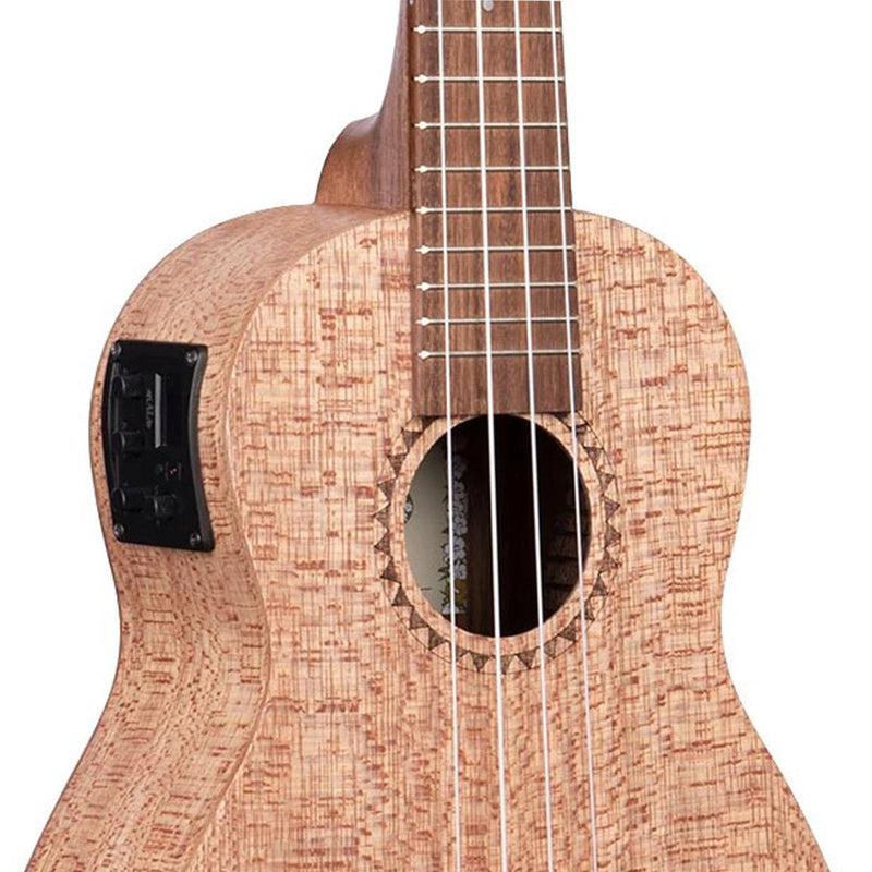 Kala Burled Meranti Concert Electric Ukulele
