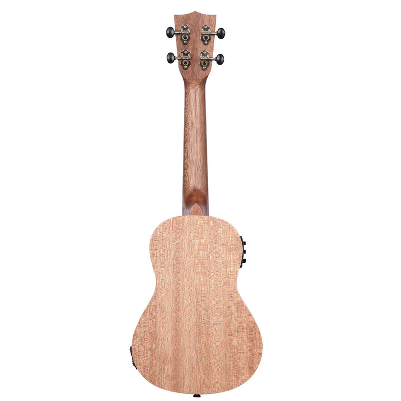Kala Burled Meranti Concert Electric Ukulele