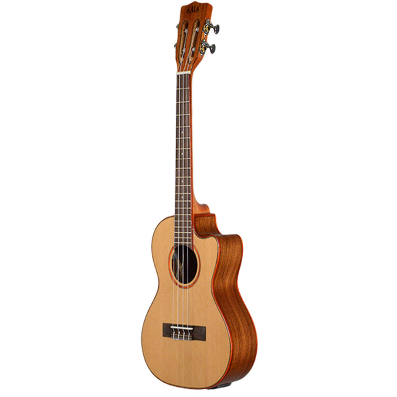 Kala Cedar Top Tenor Electric Cutaway Ukulele