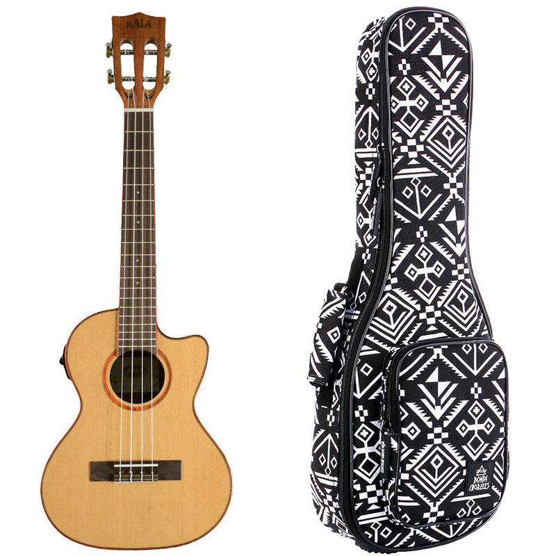 Kala Cedar Top Tenor Electric Cutaway Ukulele