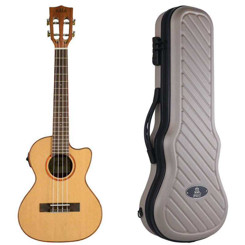 Kala Cedar Top Tenor Electric Cutaway Ukulele