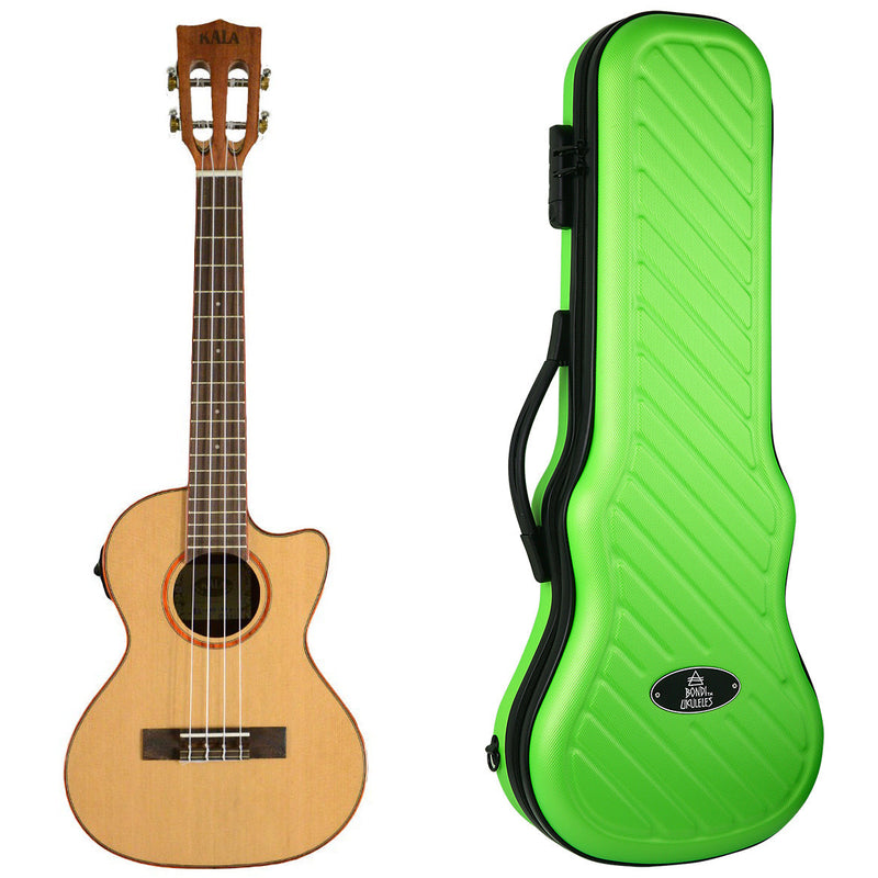 Kala Cedar Top Tenor Electric Cutaway Ukulele