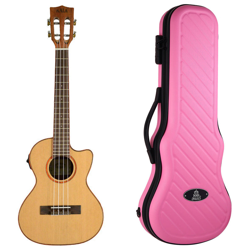 Kala Cedar Top Tenor Electric Cutaway Ukulele