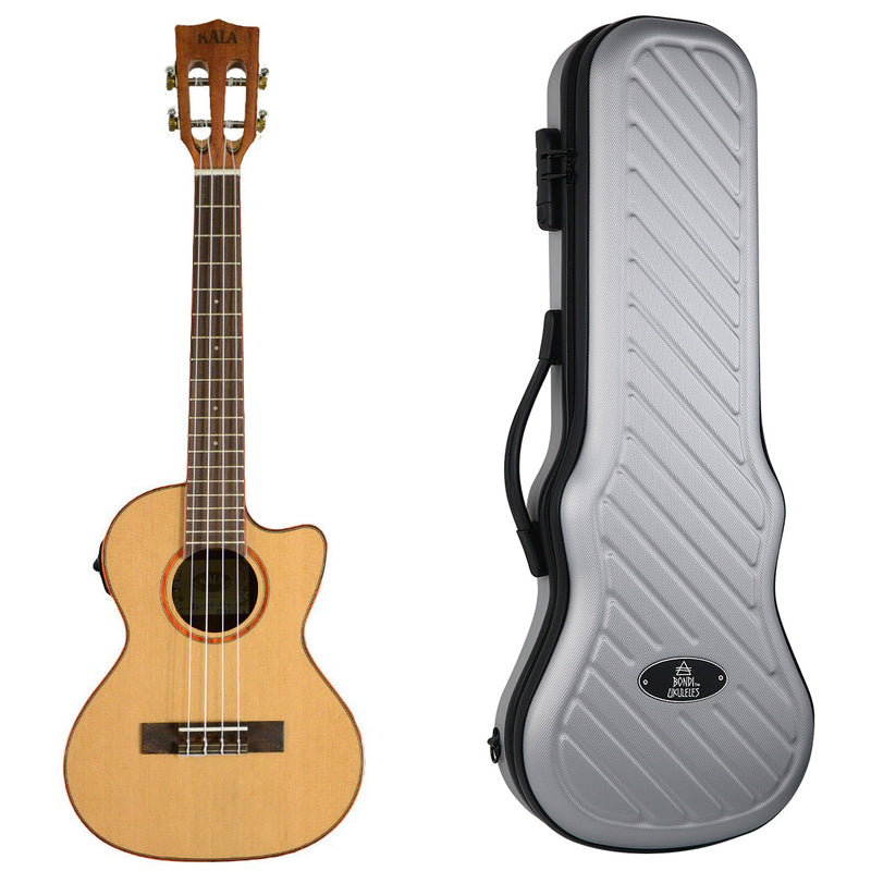 Kala Cedar Top Tenor Electric Cutaway Ukulele