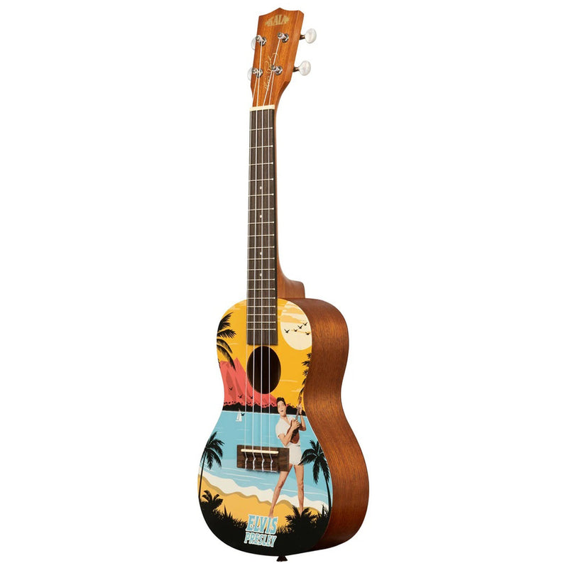 Kala Elvis Blue Hawaii Concert Ukulele