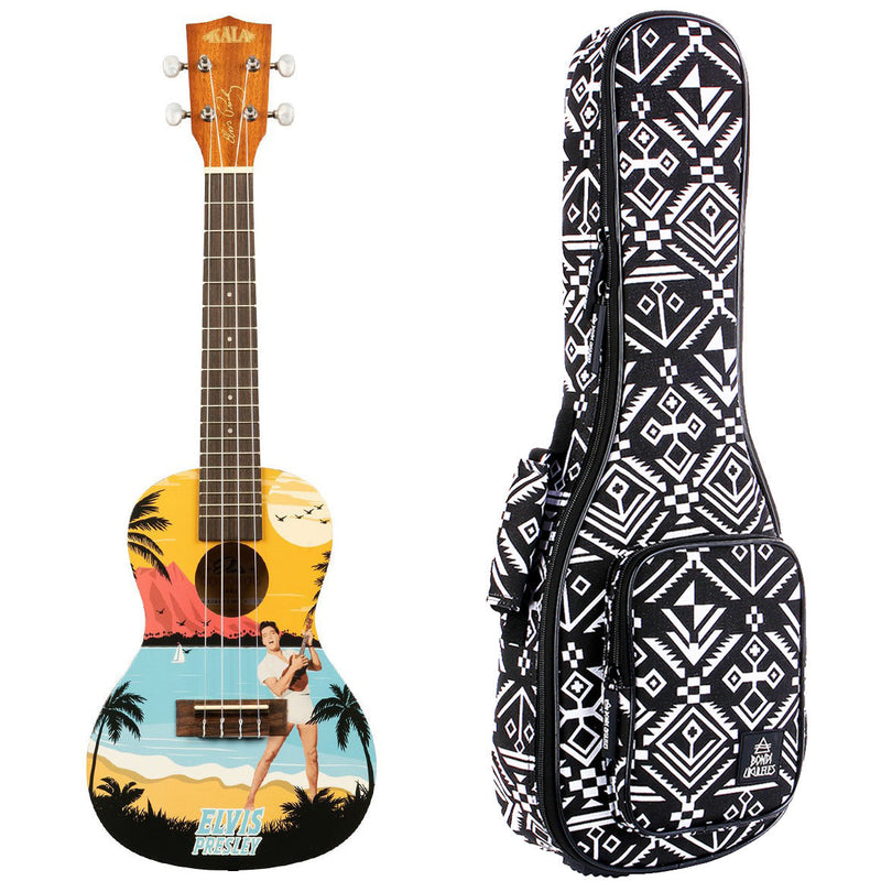 Kala Elvis Blue Hawaii Concert Ukulele